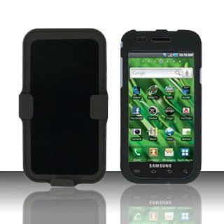 Black Heavy Duty Holster Cover Case for Samsung Galaxy S Vibrant 4G SGH T959 SGH T959V C71B Cell Phones & Accessories