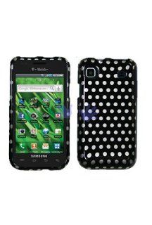 Samsung T959 Vibrant Galaxy S Graphic Case   Polka Dots Cell Phones & Accessories