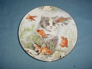 Fishful Thinking from Kitten Encounters Plate Collection  Commemorative Plates  