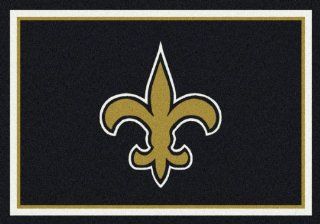 Milliken & Company New Orleans Saints 5 Ft. 4 In. x 7 Ft. 8 In. Homefield Area Rug  Sports Fan Area Rugs  Sports & Outdoors