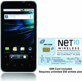 No Contract NET10 LG P999 G2X Dark Ale 4G HSPA+ Capable, Android 2.2 OS, 4.0" Touchscreen, 8 MP Rear Facing Camera Cell Phones & Accessories
