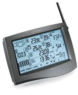 Oregon Scientific WMR968DISP Main Display Unit for the WMR968 Professional Weather Station   Weather Station Wireless