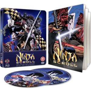 Ninja Scroll   Steelbook Edition (Blu Ray and DVD)      Blu ray