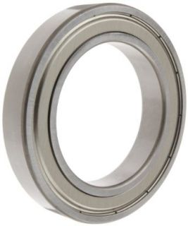 NSK 6030ZZ Deep Groove Ball Bearing, Single Row, Double Shielded, Pressed Steel Cage, Normal Clearance, Metric, 150mm Bore, 225mm OD, 35mm Width, 2600rpm Maximum Rotational Speed, 126000N Static Load Capacity, 126000N Dynamic Load Capacity Industrial &