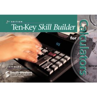 Ten Key Skill Builder for Calculators (Spiral)