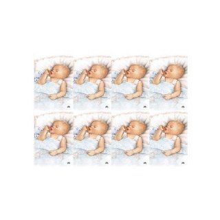 Baby Series #5 Personalized Prayer Cards (Priced Per Card)  Greeting Cards 