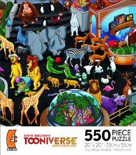 Ceaco Tooniverse   Backwards Zoo Toys & Games