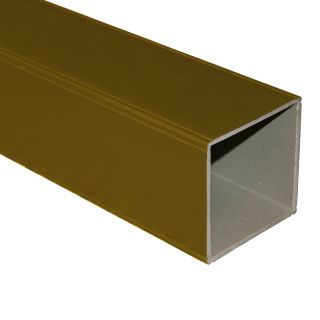 Fiberon 4 in x 4 in x 48 in Brown Composite Deck Post Sleeve
