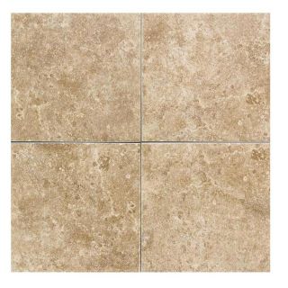 American Olean 11 Pack Carriage House Saddle Ceramic Floor Tile (Common 12 in x 12 in; Actual 11.81 in x 11.81 in)