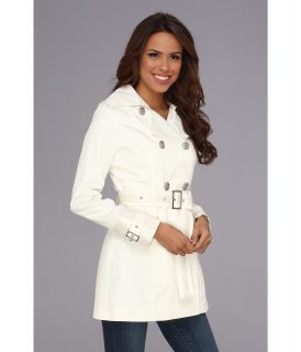 Jessica Simpson Belted Trench Coat JOFMC638 Off White