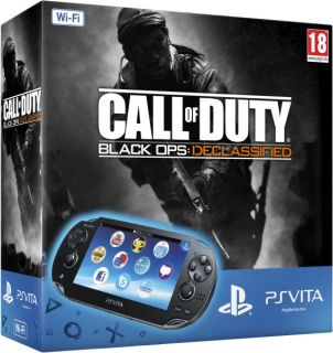 PS Vita (Wi Fi Enabled) Includes Call Of Duty Declassified and 4GB Memory Card      Games Consoles