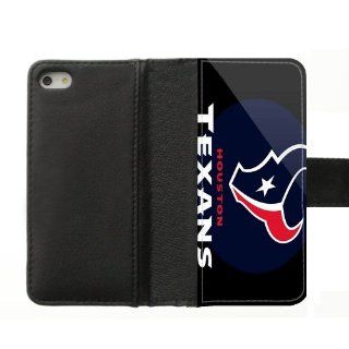 Customize NFL Houston Texans Diary Leather Case for Iphone 5/5S Cell Phones & Accessories
