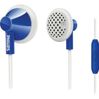 Philips SHE2105DB/28 Earphones with Mic   Dark Blue      Electronics