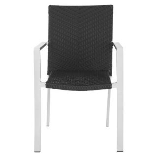 Bordeaux 2 Piece Wicker Patio Arm Chair Set