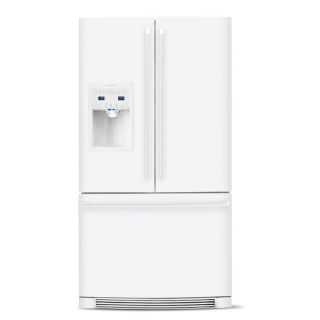 Electrolux 26.7 cu ft French Door Refrigerator with Single Ice Maker (Smooth White) ENERGY STAR