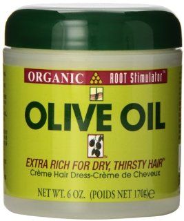 Organic Root Stimulator Olive Oil Cream, 6 Ounce  Hair And Scalp Treatments  Beauty
