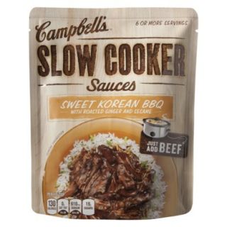 Campbells Slow Cooker Sweet Korean Barbecue 13 oz
