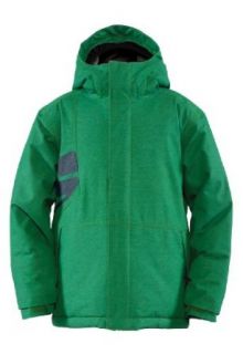 Bonfire Boy's Shred Snow Jacket, Spruce, Medium Clothing