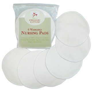 TL Care Organic Cotton Nursing Pads, Natural, 6 Count  Nursing Bra Pads  Baby