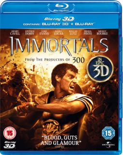Immortals 3D (Includes 2D Version)      Blu ray