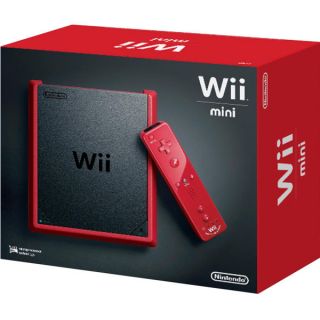 Nintendo Wii Mini Console   Red      Games Consoles