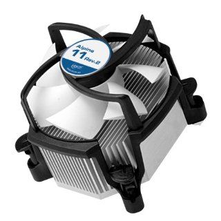 ARCTIC Alpine 11 Rev. 2 CPU Cooler   Intel, Supports Multiple Sockets, 92mm PWM Fan at 23dBA Computers & Accessories