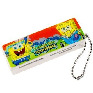 Lovely 4 in 1 MicroSD/SD/MS/M2 Card Reader with SpongeBob Pattern Computers & Accessories