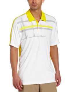 Adidas Golf Men's Climacool Velocity Print Polo, White/Marine, XX Large  Golf Shirts  Sports & Outdoors