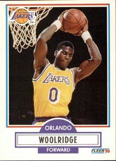 1990 Fleer   Lakers   Orlando Woolridge   Card 96 Sports & Outdoors