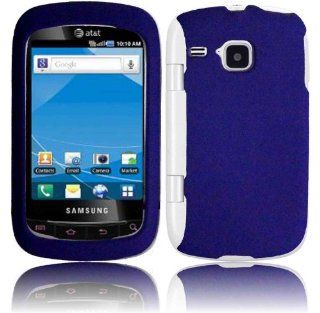 Dark Purple Hard Case Cover for Samsung Doubletime i857 Cell Phones & Accessories