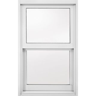 JELD WEN 4100 Series Aluminum Single Pane Replacement Single Hung Window (Fits Rough Opening 18 in x 25 in; Actual 18.125 in x 25 in)