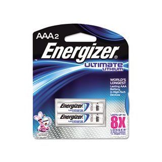 NEW   e� Lithium Batteries, AAA, 2 Batteries/Pack   L92BP2  Electronics