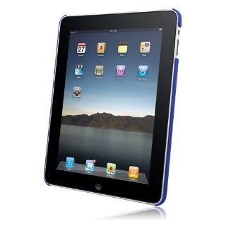 Hypercel Rubberized SnapOn Cover for Apple iPad   Dark Blue Electronics