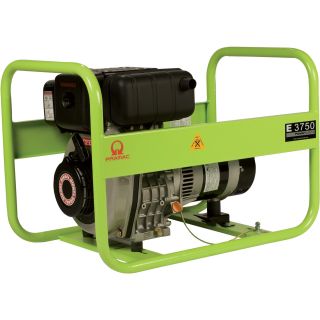 Pramac Portable Diesel Generator — 3750 Surge Watts, 3000 Rated Watts, Model# E3750  Portable Generators