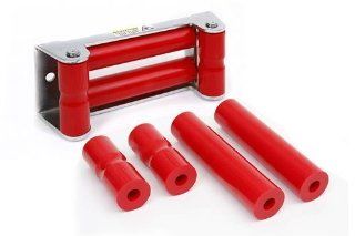Daystar KU70054RE Red Synthetic Winch Rope Roller Automotive