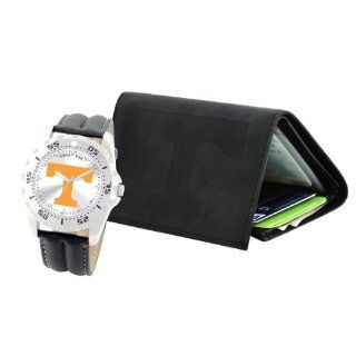 Game Time Men's COL WWG TEN University of Tennessee Analog Strap Watch and Wallet Set Watches