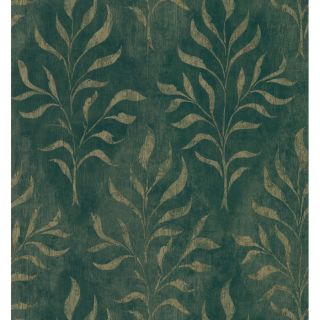 Brewster Wallcovering Ambiance Floral Block Print Wallpaper