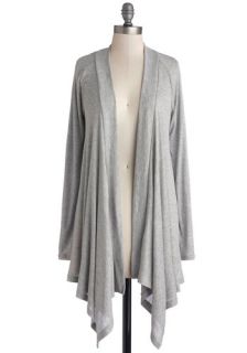 Airport Greeting Cardigan in Charcoal  Mod Retro Vintage Vests