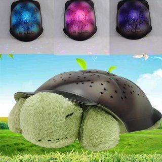 Colorful Flashing Star Turtle Projector   Color Random Electronics