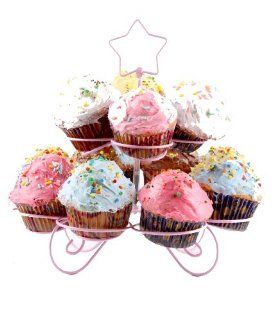 Francois et Mimi DCP0012 12 Cupcake Multi Tiered Metal Dessert and Cupcake Stand Cake Stands Kitchen & Dining