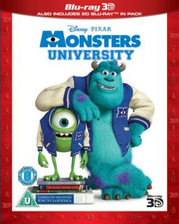 Monsters University 3D (Includes 2D Version)      Blu ray