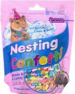 FM Brown's Nesting Confetti For Small Animals  Pet Food 