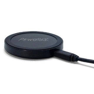 PowerBot PB1020 Qi Enabled Wireless Charger Inductive Charging Pad Station for All Qi Standard Compatible Devices Including Samsung, iPhone, Nokia, Google, Nexus, LG, HTC and Other Smartphones with Receivers (AC Adapter Excluded. 2 x Micro USB Cable Inclu