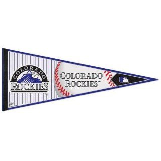 Baseball Pennants MLB Colorado Rockies Pennant (2 Pack)  Sports Related Pennants  Sports & Outdoors