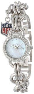 Game Time Women's NFL CHM DEN Charm NFL Series Denver Broncos 3 Hand Analog Watch Watches