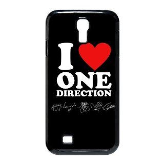 One Direction Samsung Galaxy S4 I9500 Case Cover I Love Heart Cell Phones & Accessories