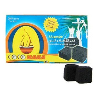 Coco Nara Hookah Shisha Incense Natural Charcoals 45 Pieces Health & Personal Care