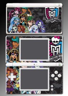 Monster High Fright Song Ghoul Spirit School Doll Video Game Vinyl Decal Skin Protector Cover for Nintendo DS Lite Video Games