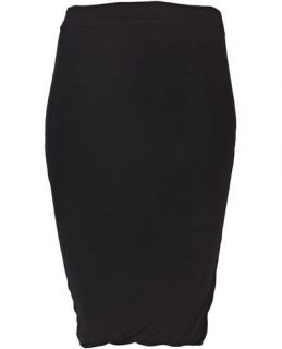 James Perse Jersey Ruched Tube Skirt