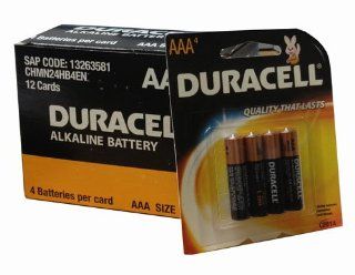 Duracell AAA Alkaline Batteries, 4 Pack  